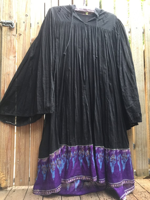 Vintage 70’s Indian gauze dress