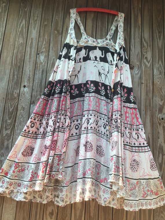 Vintage 70’s Indian gauze duster