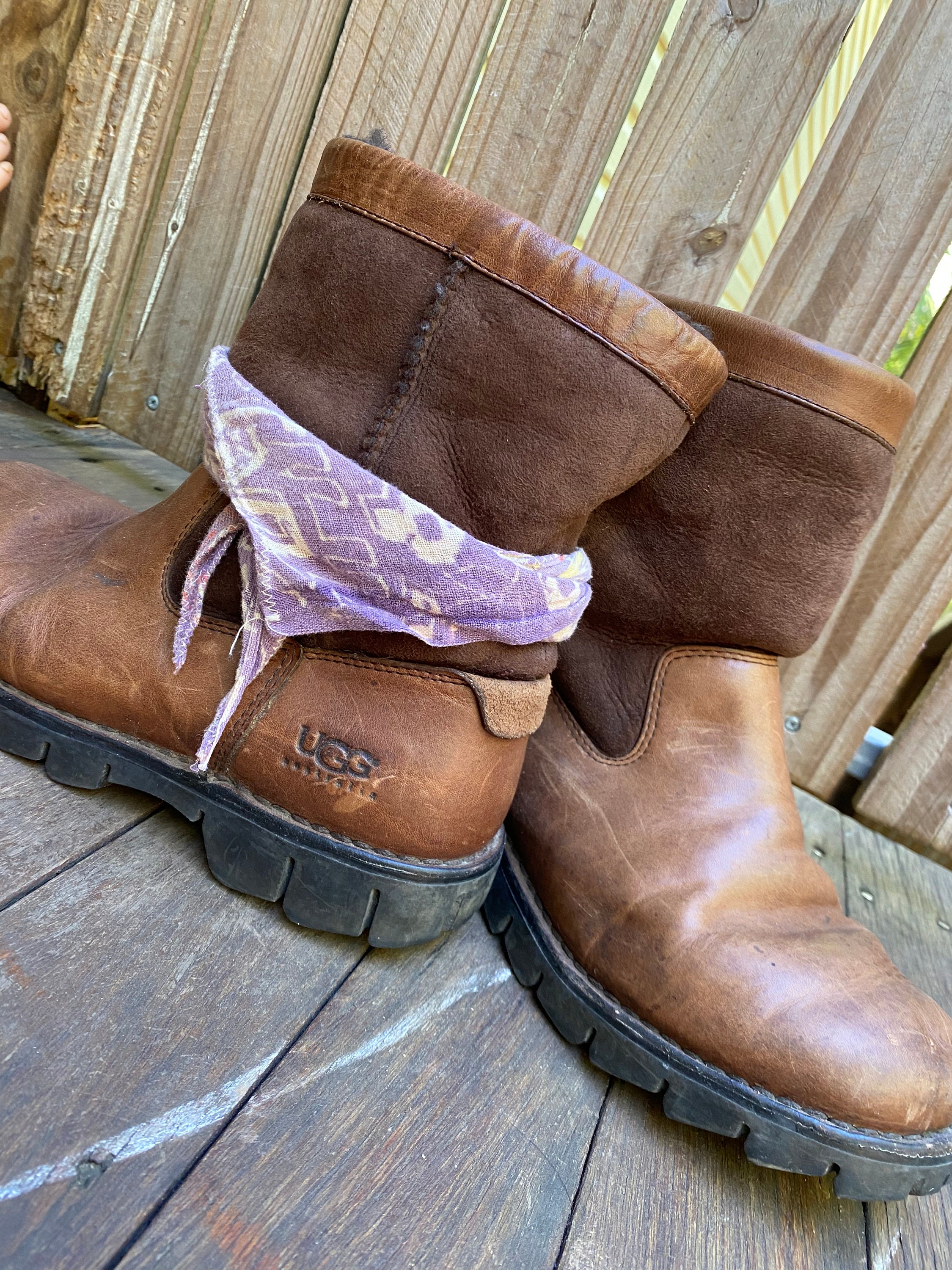 crown vintage uggs