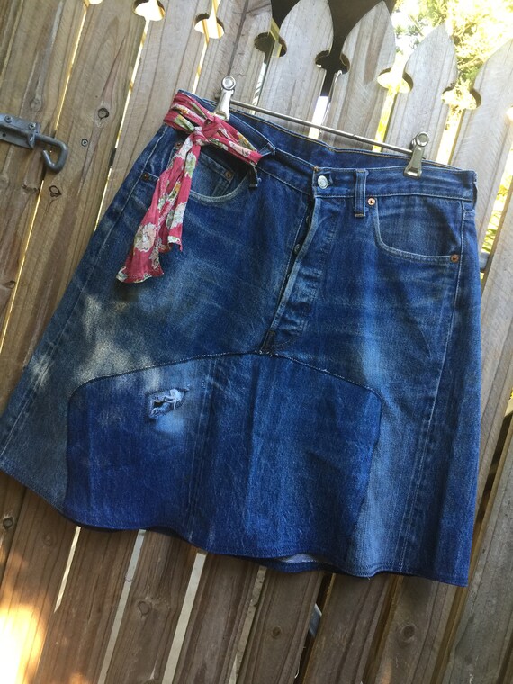 Vintage Levi’s Big E skirt