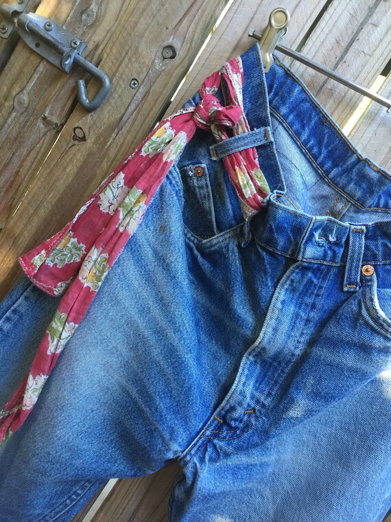 Vintage 70’s distressed 517 Levi’s jeans