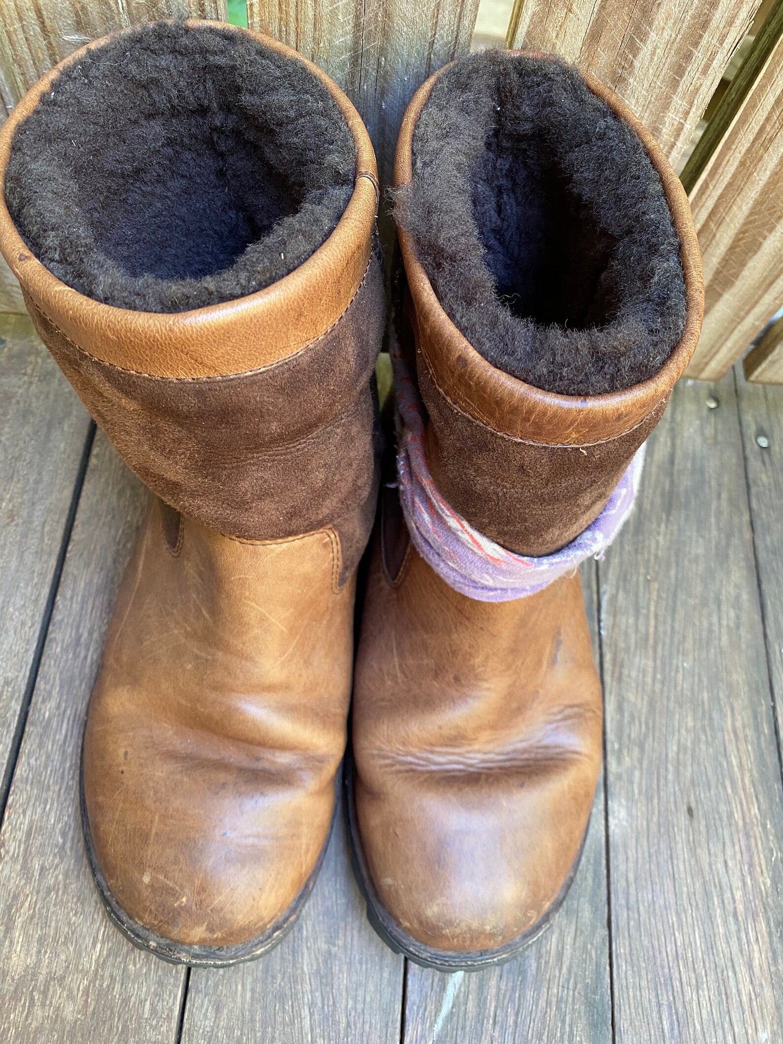 crown vintage uggs