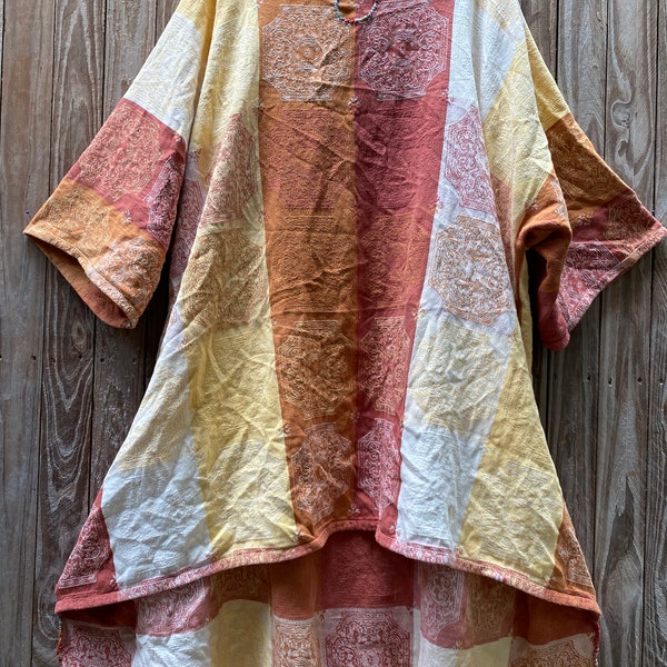 Vintage 70’s patchwork bohemian dress