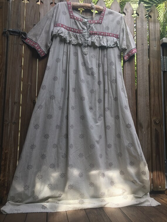Vintage 70’s Indian cotton dress