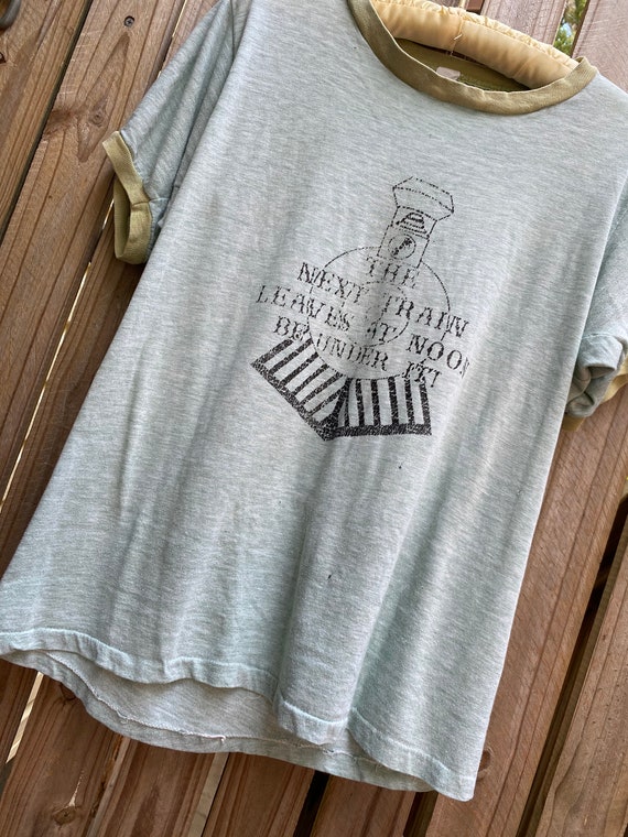 Vintage 70’s ringer thin tee...