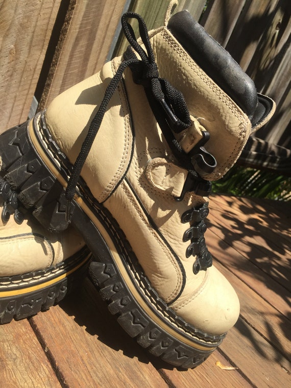 Vintage Combat Chunky Hiker boots