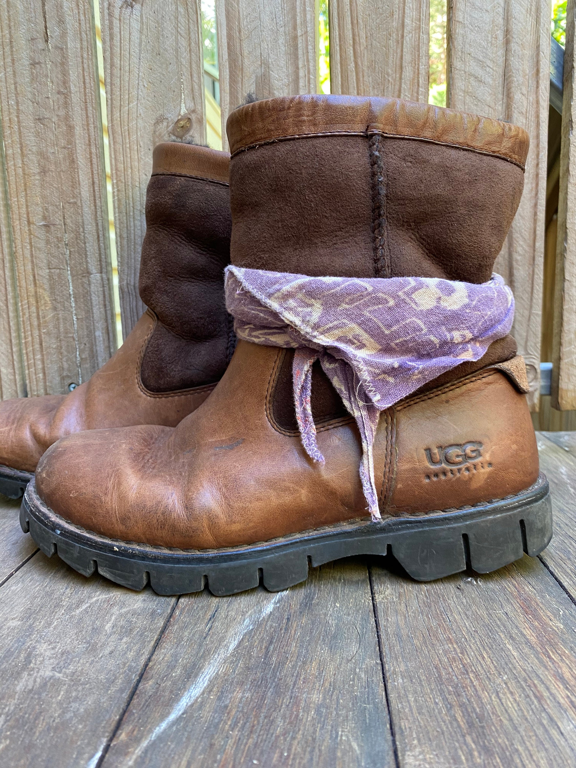 crown vintage uggs