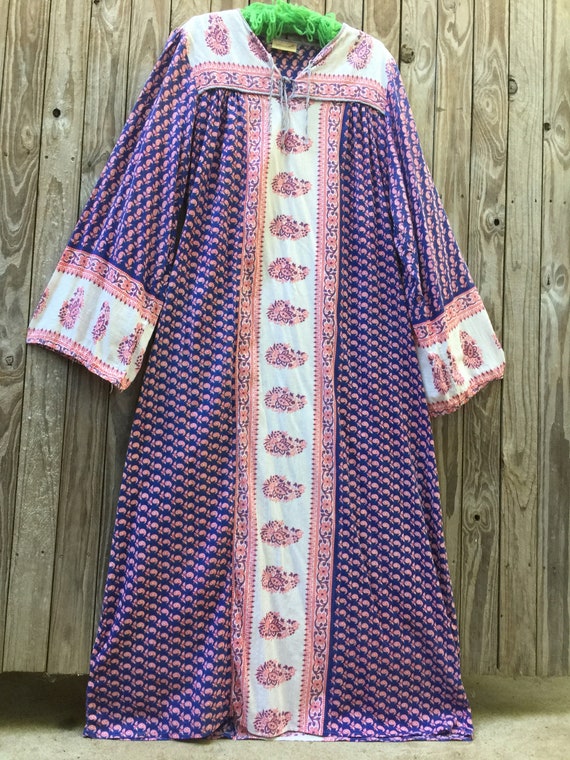 Vintage 70’s Indian gauze dress