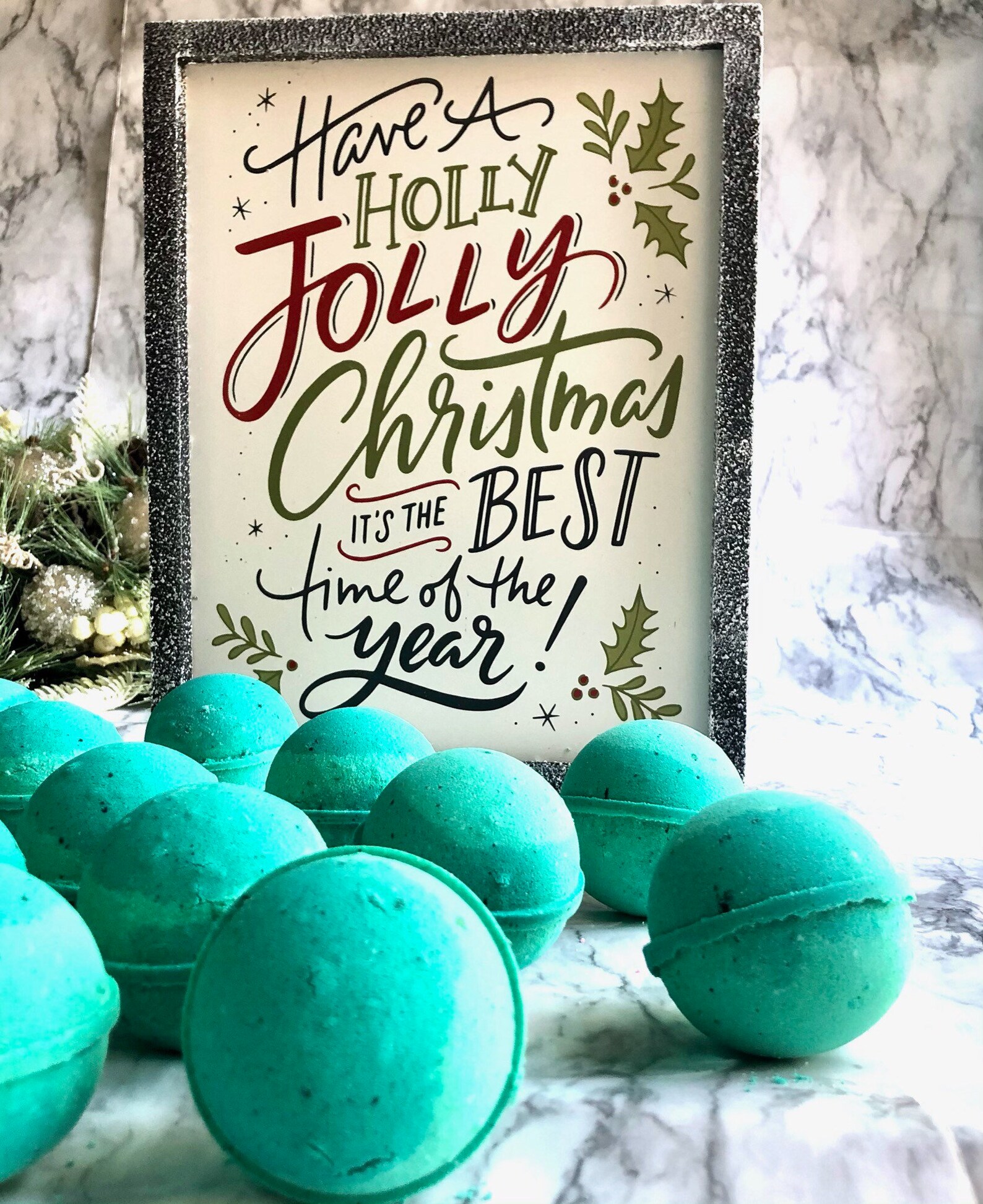 Christmas Bath Bomb Gift Set includes Christmas Magic Cake Etsy