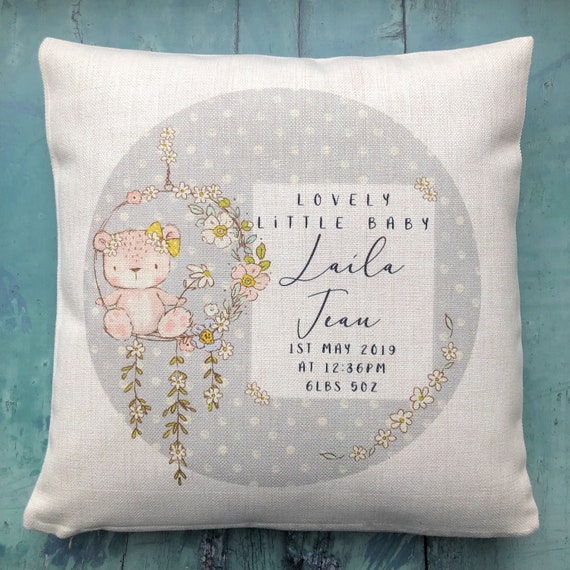 born in 2019 cushion