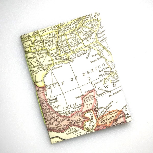 Map Travelers Notebook Insert in Passport, B7, Pocket, A6, Personal, Weeks, B6 Slim, Standard, B6, Cahier or A5 Size