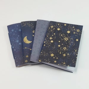 Celestial Travelers Notebook Insert Set in Passport, B7, Pocket, A6, Personal, Weeks, B6 Slim, Standard, B6, Cahier or A5 Size