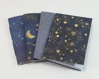 Celestial Travelers Notebook Insert Set in Passport, B7, Pocket, A6, Personal, Weeks, B6 Slim, Standard, B6, Cahier or A5 Size