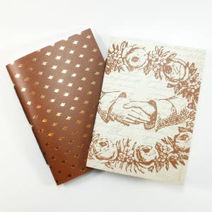 Jane Austen Style Travelers Notebook Insert Set in Passport, B7, Pocket, A6, Personal, Weeks, B6 Slim, Standard, B6, Cahier or A5 image 4