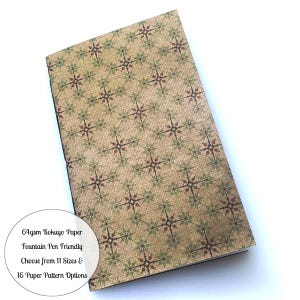 Travelers Notebook Insert: Fountain Pen Friendly Paper