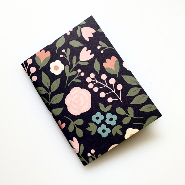 Travelers Notebook Insert with Flower Blooms in Passport, B7, Pocket, A6, Personal, Weeks, B6 Slim, Standard, B6, Cahier or A5 Size