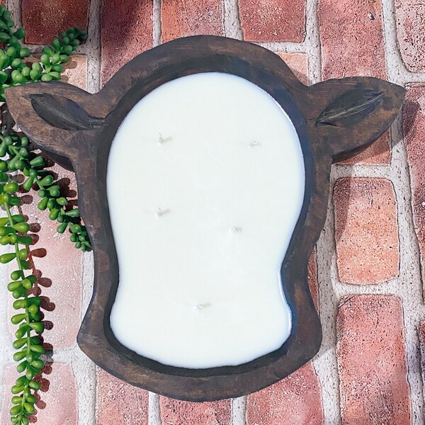 Cow Head Dough Bowl Etsy