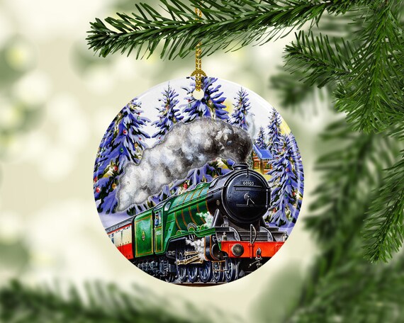 train christmas tree decorations