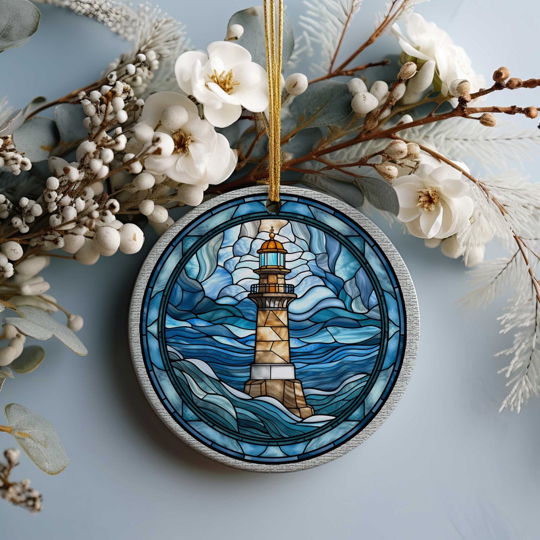 Lighthouse Christmas Tree Ornaments 