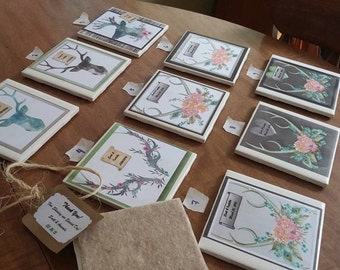 Posavasos Boho Personalizados Posavasos Personalizados Boda Favores Posavasos de Boda Personalizados Cornamenta Personalizada Favorece Favores Rústicos Favores Rústicos