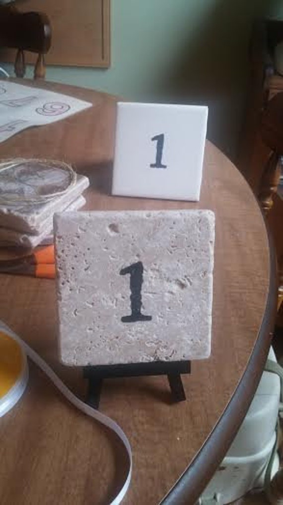 Custom Wedding Signs Custom Table Numbers Personalized Table Numbers Rustic Table Numbers Event Table Numbers wedding Table Numbers 4x4"