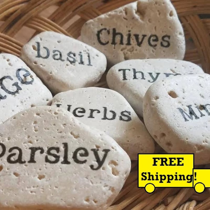 Vegetable Garden Rocks - Etsy