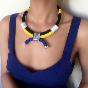 Black Arabesque necklace, necklace for woman, ethnic necklace, statement jewelry, ethnic jewelry, gift women, Mother’s Day gift