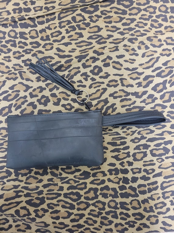 wrist bag repurposed inner tube