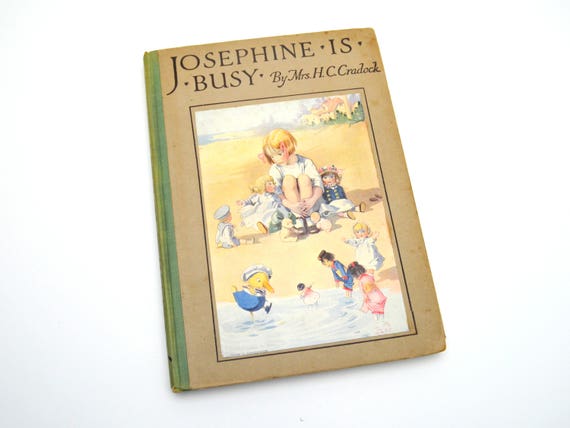 HTF Antique Children's Book Josephine Is Busy Mrs. H.C | Etsy