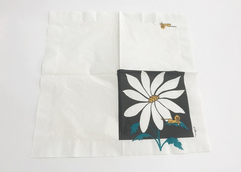 Vintage Dinner Napkins Package of 24 Large Paper Napkins Etsy