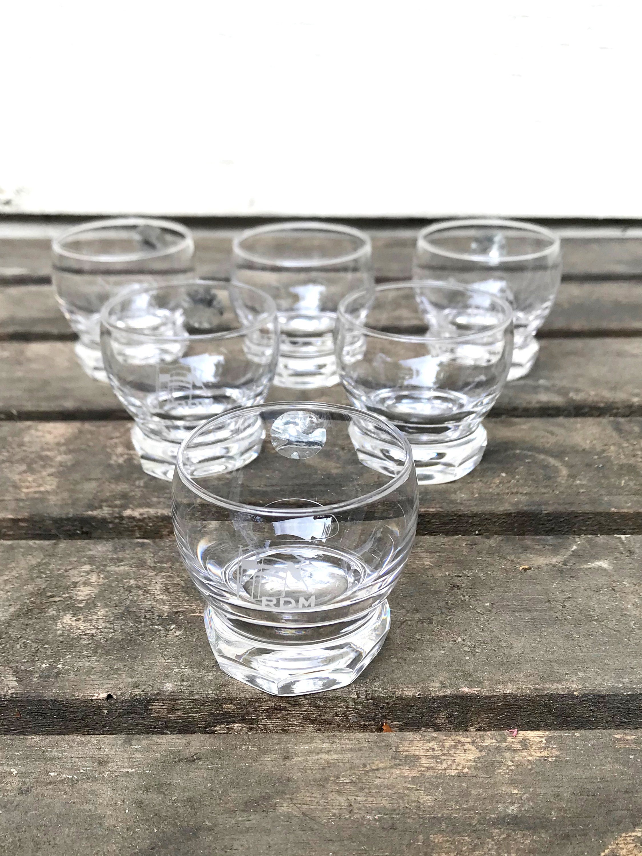 Set of 6 Bitters Glasses Royal Leerdam in Original Box Etsy