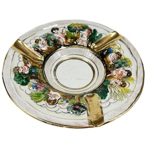 Capodimonte Ashtray - Etsy