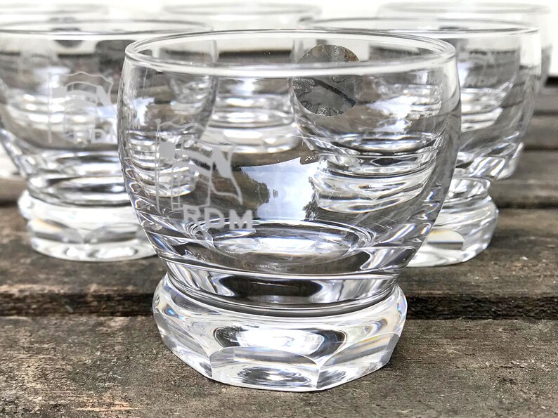 Set of 6 Bitters Glasses Royal Leerdam in Original Box Etsy