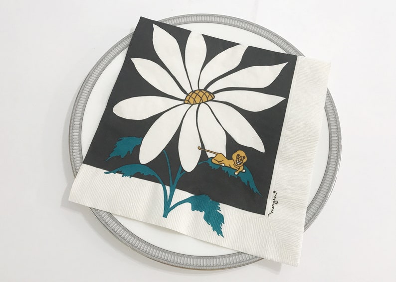 Vintage Dinner Napkins Package of 24 Large Paper Napkins Etsy