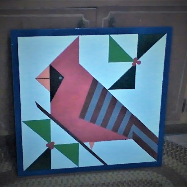 Painted Barn Quilt Etsy