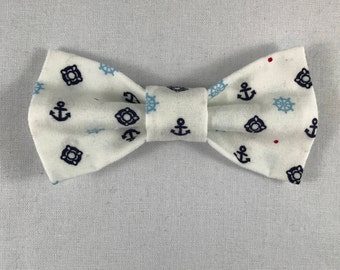 Nautical Cat Bow tie, Cat tie, Cat Bow tie collar