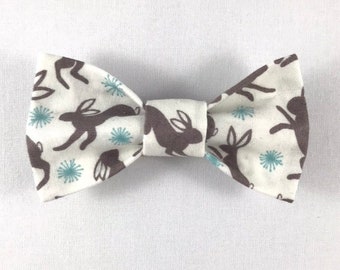 Rabbit Cat Bow tie Collar, Easter Bunny Cat Bow tie