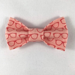 Hipster Glasses Cat Bow tie collar