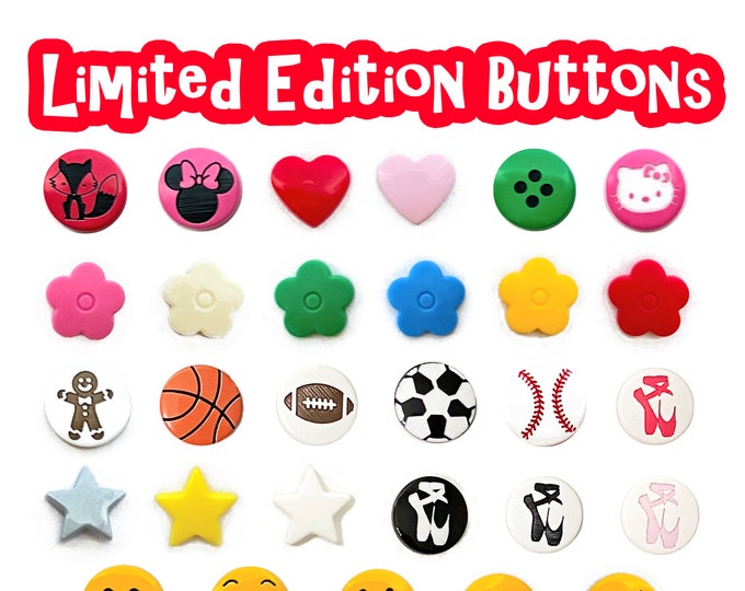 ADD Special Limited Edition Snap Buttons to your Bag Tag order
