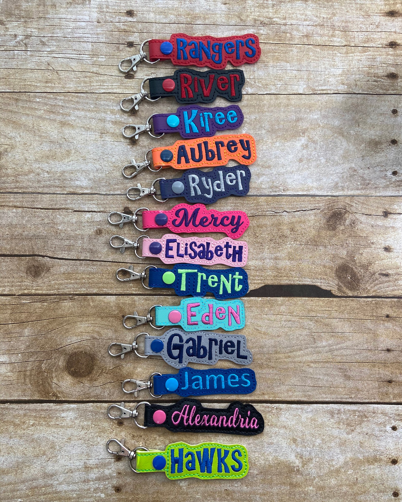 Name Tag for Backpack Personalized Luggage Tag Key Chain Etsy