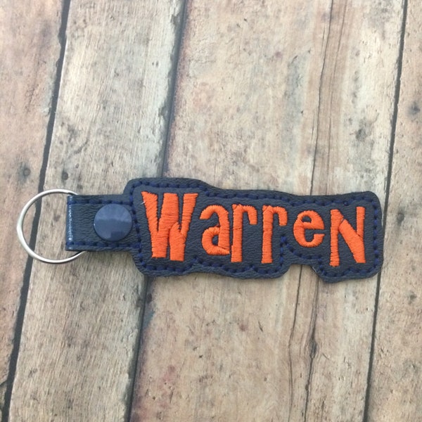 Dark Navy Blue Name Tag for Backpack, Lunchbox, Luggage, Suitcase, Bag, Key Chain, Lanyard, ID, Zipper Pull, Snap Tab