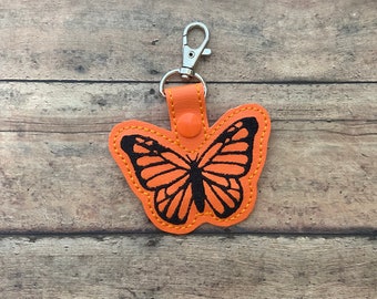 Monarch Butterfly Bag Tag
