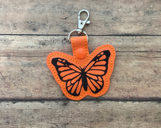 Monarch Butterfly Bag Tag