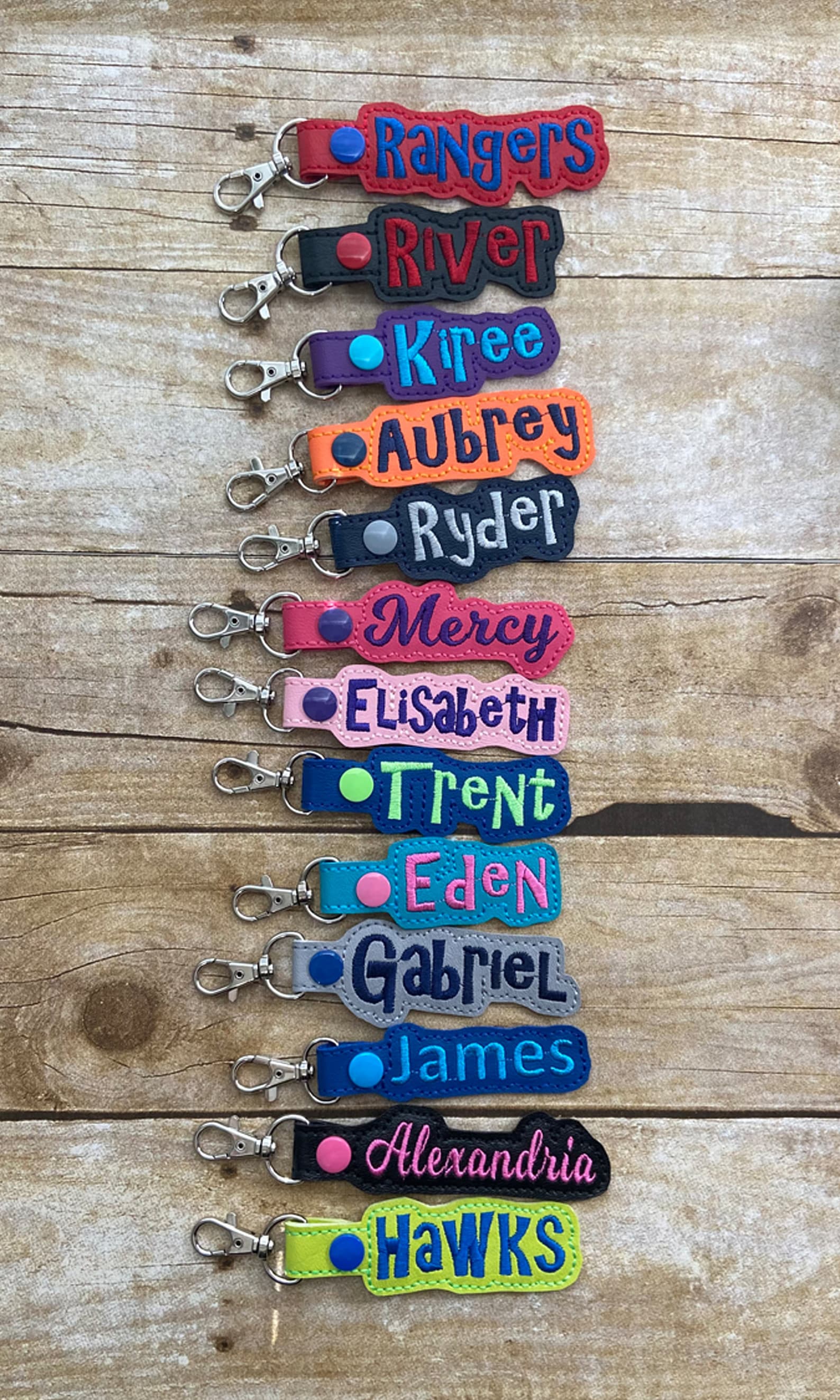 Name Tag for Backpack Personalized Luggage Tag Key Chain Etsy