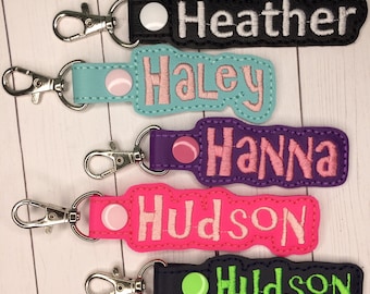SAMPLE SALE - "H" Names Bag Tag for Backpack Luggage - Ready Made - Ready to Ship