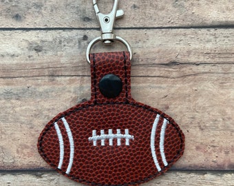 Football Bag Tag / Zipper Pull