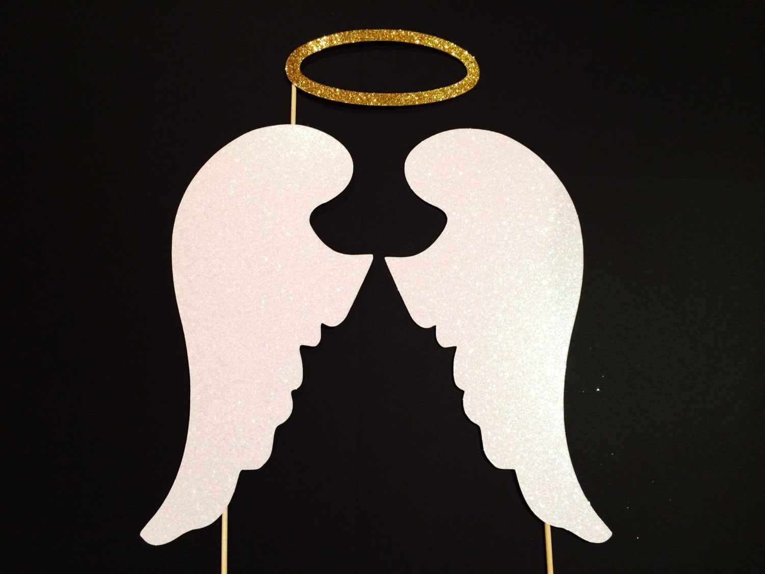 Photo Booth Props Angel Wings and Halo Set of 3 Extra Large Props You