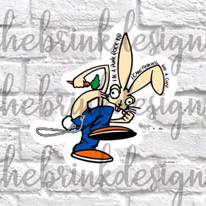 Edging - Punk Rock Kid - Blink 182 *Waterproof* Sticker