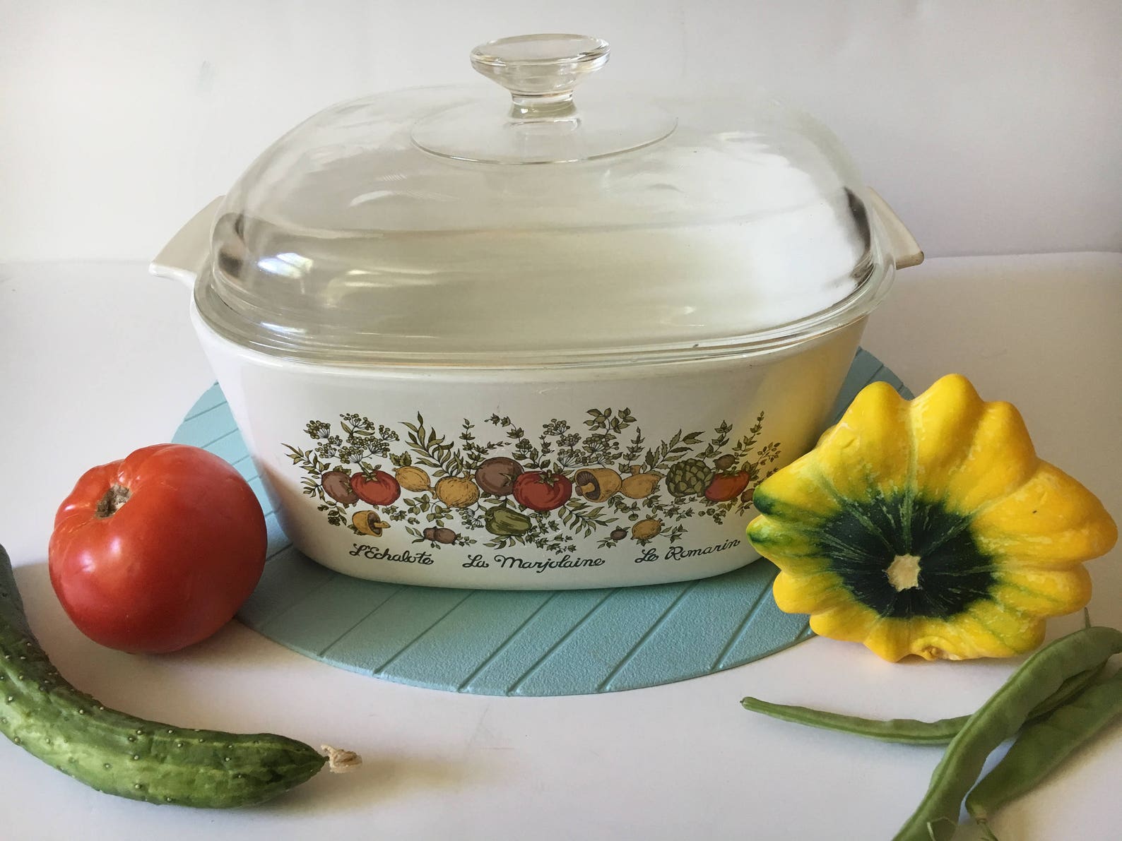 Vintage Corning Ware Baking Dish Large 5 Quart CorningWare Etsy