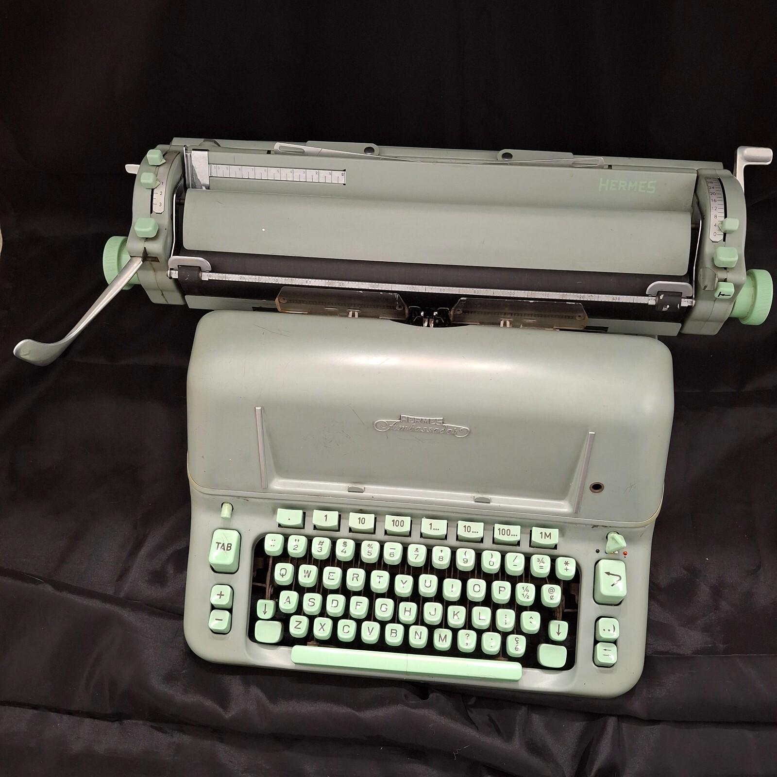 Hermes Ambassador the Rolls Royce of All Typewriters Heavy